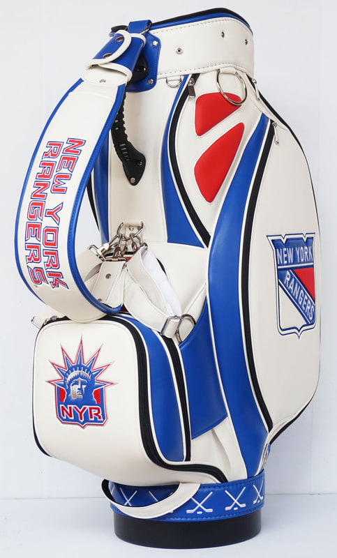Custom New York Rangers logo Golf Bag