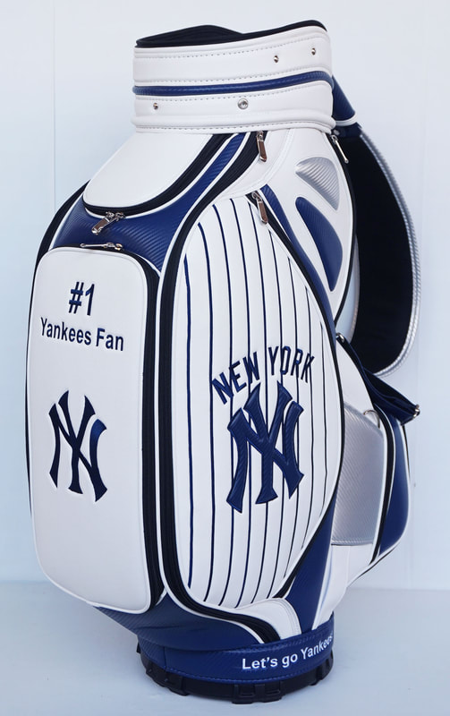 Custom New York Yankees logo Golf Bag
