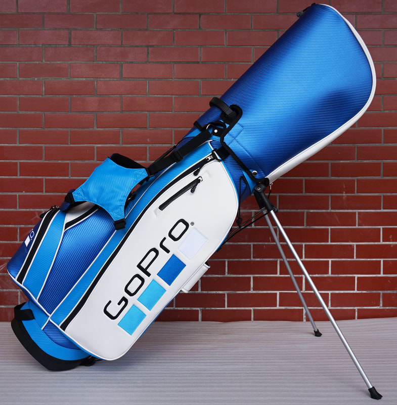 Custom GoPro logo Golf Bag
