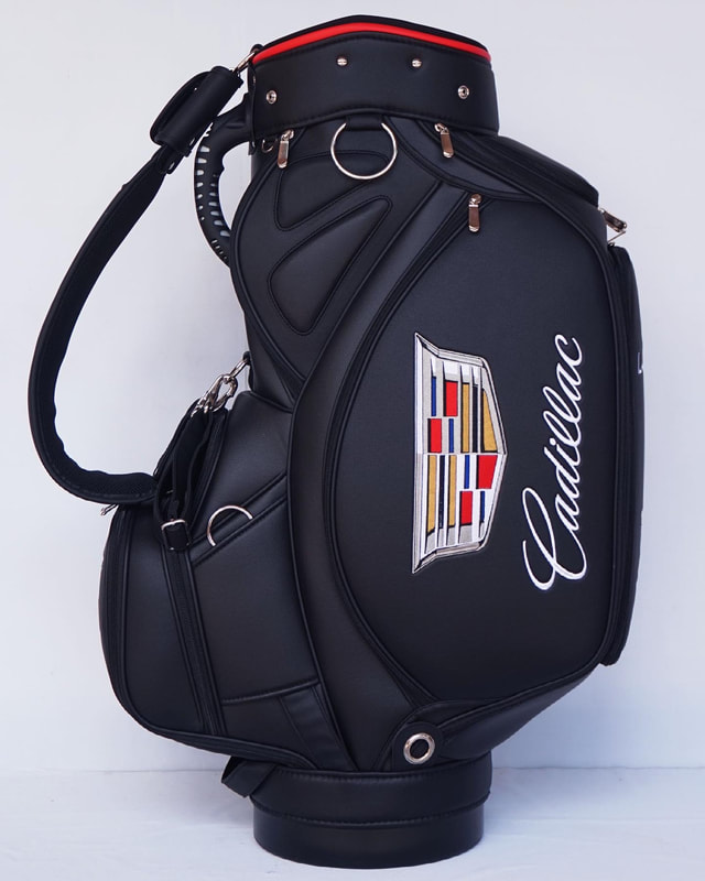 Custom Cadillac logo Golf Bag